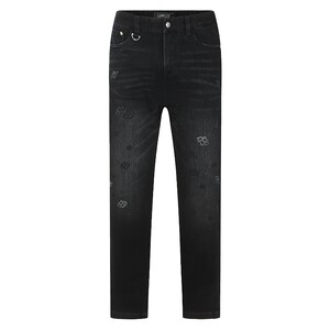 
ORRDT Australian Lin Denton men's trendy jeans autumn and winter men's straight business casual long pants