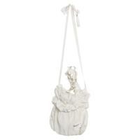 Canon Dream Fairy Gentle Jacquard Bag Folded Lace Series Shoulder Messenger Bag 