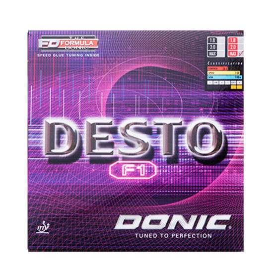 [Wet Father Recommended] Donic Donic F1F2F2F3F4PLUS strong anti -glue color table tennis suit