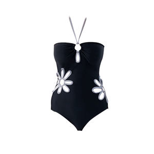 
Masked Cat Swimsuit Women's 2026 New Hot Spring One-piece Triangle Sexy Hollow Beautiful Resort Style Bikini