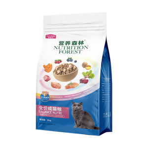 
McFoody Nutrition Forest Cat Food Salmon Beef Freeze-dried Adult Cats and Kittens General Genuine Full-Term Full-price Staple Food