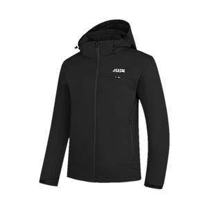 
Jordan warp knitted velvet windbreaker mall same style 2025 new winter men's loose plus velvet anti-static water repellent woven