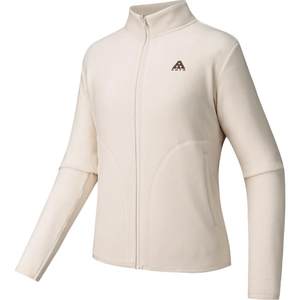 
ANTA Fire Shell Fleece Jacket丨Earth Shell 3.0 Women's New Winter Liner Jacket Stand Collar Jacket Sports Top