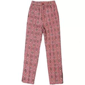 
Middle-aged and elderly women's new winter down pants, outer wear warm pants, high-waisted, deep-grade plus velvet, thickened straight pants, mother's pants