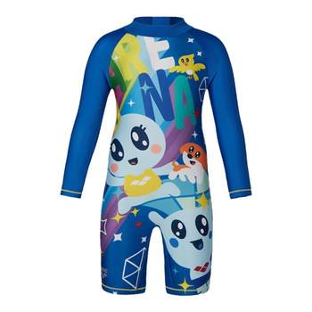 arena children's one-piece sun protection swimsuit