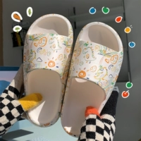 Японские милые тапочки, обувь в помещении, нескользящие слайдеры на платформе, свободный крой