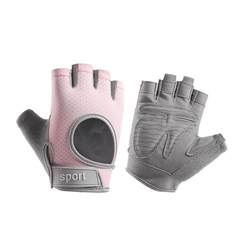 Half finger gloves anti-slip wear-resistant fitness gloves
