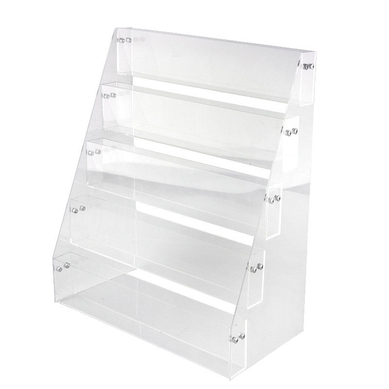 Statioinary Book Rack Acrylic Book Rack Hand Account Display Rack - Ladder Design for ...