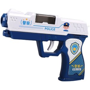 
Children's projection electric police sound and light gun baby resistant to falling boys and girls music simulation 0 small hands grabbing children's toys
