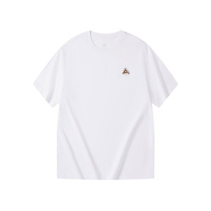 
Peak pure cotton T-shirt ice silk round neck pure cotton short sleeve men summer sports loose breathable cool outdoor top for women