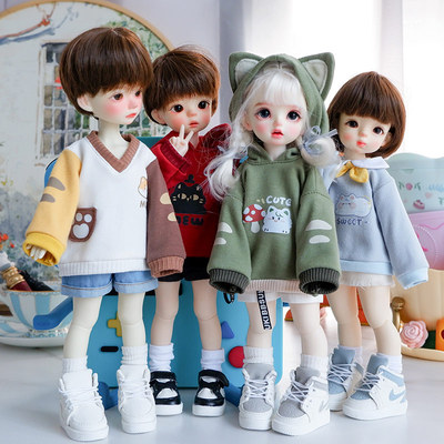 taobao agent Sweatshirt, top, doll, clothing, cat, scale 1:6, 30cm