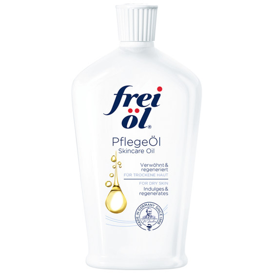 
German freiol large white bottle body oil evenly moisturizing and beautifying body lotion hydrating massage essence oil