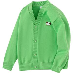 
Balabala children's sweater jacket boys and girls cardigan sweater spring and autumn new children's clothing baby tops