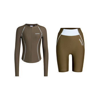 
Speedo sun protection casual surfing long-sleeved swimsuit