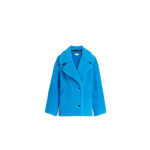 
[High-end environmentally friendly fur] Ou Shili mid-length jacket for women's winter coat soft and warm