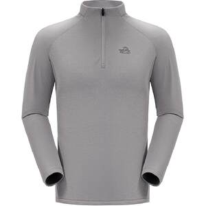 
Pelchhe outdoor stand collar long-sleeved T-shirt for men's new antibacterial high elasticity warm skin-friendly slim half zipper top