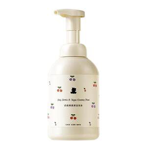 
Little White Bear Bottle Cleaner Baby Special Cleaner Baby Toys Fruit and Vegetable Cleaning Liquid Refill