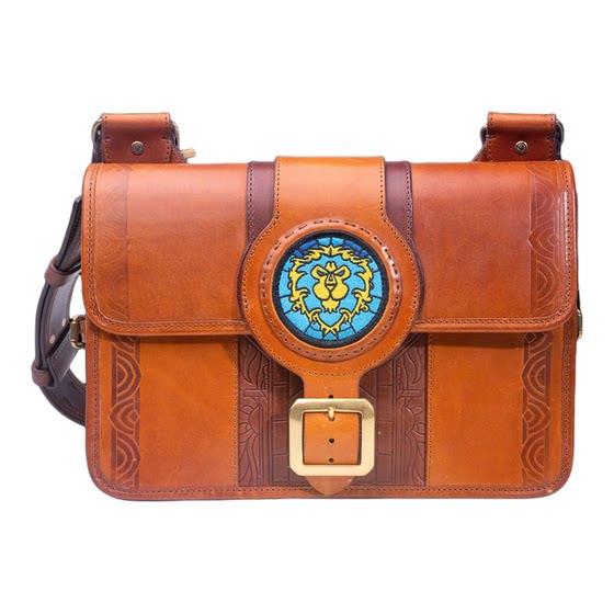 
Starforged Star Casting World of Warcraft Peripheral Alliance Storm Messenger Bag Daily Portable Shoulder Bag