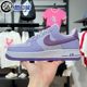 Nike耐克女AIR FORCE 1皮革拼接透气低帮运动休闲板鞋 HQ3905-500