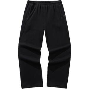 
[Same style as Lin Xiaojuan] ANTA loose straight knitted sports trousers men's spring wide-leg casual sanitary trousers