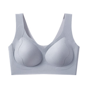 
Women's pull-up breathable back-beautiful underwear seamless no wire vest style sports bra summer day thin style