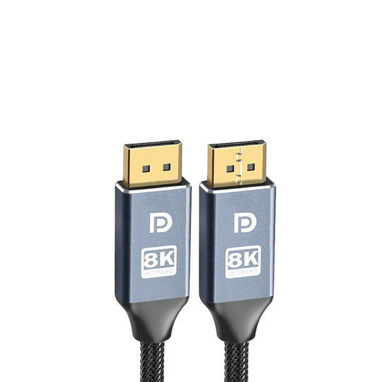 Adaptador DisplayPort A HDMI Cable Dorado - Para Conectar PC, Portátil A Monitor, TV O Proyector