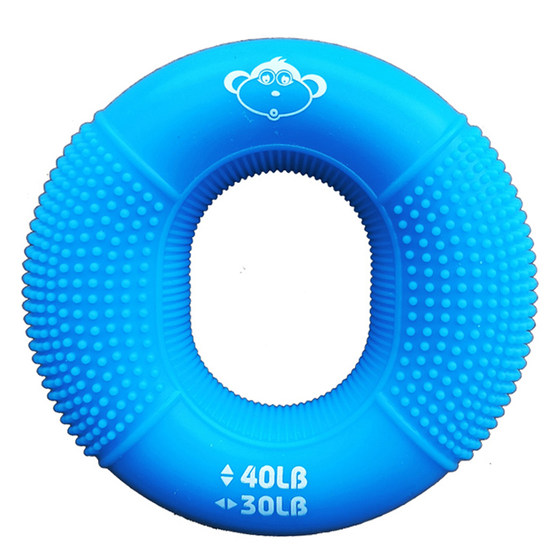 Silicone grip ring for women and men, professional arm muscle training, hand strength, wrist strength, finger strength training, five finger rehabilitation training equipment