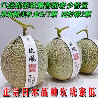 Японская порода из Meilong Honeydew Melon Original Box Установленная шизуока шижонг дыня сладкая дыня сладкая дыня сладкая дыня сладкая тыква hainan mansong honeydew