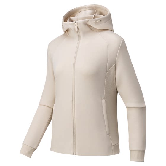 
Super ANTA Women's Jacquard Air Layer Jacket 2026 Spring Sports Suit Casual Pants Long Sleeves 162617701U
