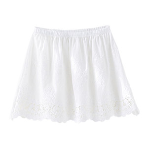 
2025 new autumn and winter fart curtain lace women's high-waisted design, versatile, slimming, mid-length and elegant