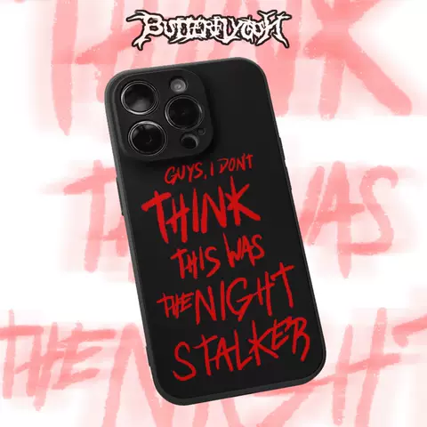 Butterflygun Dark  Gothic NIGHT STALKER Ahs Custom Made Handmade Phone Cases Covers – iPhone, Galaxy, Xiaomi