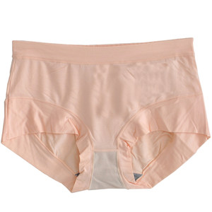 Color field underwear female graphene inhibitory Modal comfortable large size mid -size flat flat trousers 30156 ladies bag hip