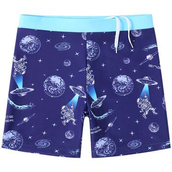 Yuke children's boys' high elastic quick-drying swimming trunks