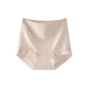 
Fenten pure cotton underwear for women with high waist and belly 2025 new Class A color cotton 10A antibacterial cotton crotch large size boxer