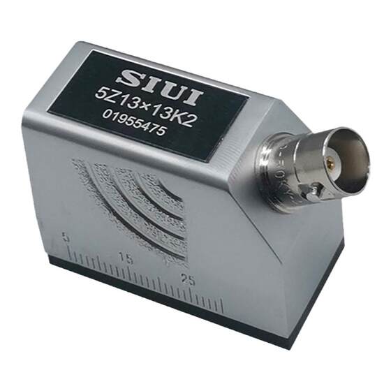 Shantou ultrasonic electronic 5p8*12k3/k2.5 ultrasonic probe, oblique probe, Shantou ultrasound probe
