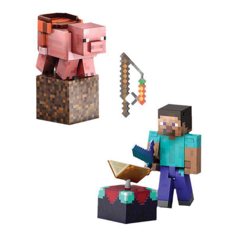 Колекція персонажів рівня Diamond Minecraft від Mattel - Будівельний набір