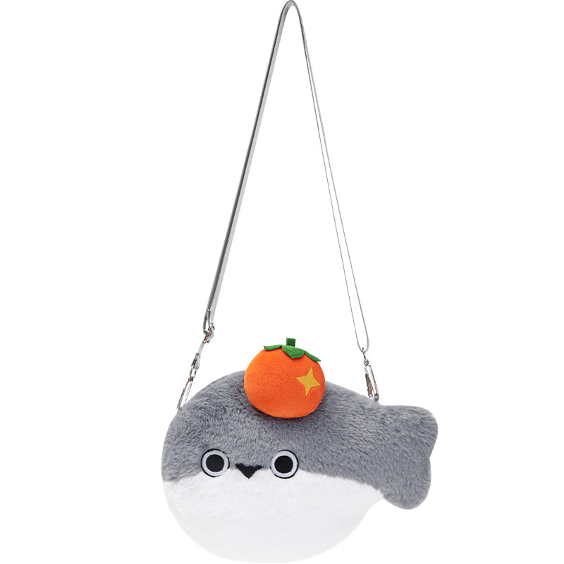 サクパン　ぬいぐるみバッグ サカバン カメ ぬいぐるみ クロスボディバッグ - かわいいデザイン