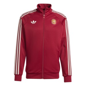 
Spanish team retro football casual culture jacket men's adidas Adidas clover