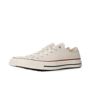 
Converse genuine Converse 1970s classic retro fashion off-white canvas shoes high and low tops