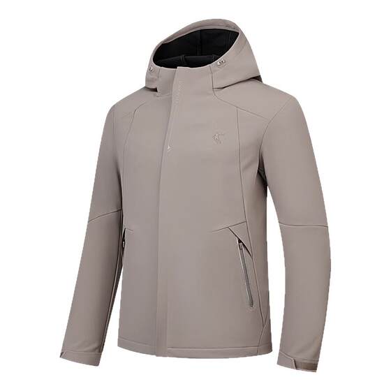 
[Same style in shopping mall] Jordan sports windbreaker men's winter velvet waterproof and windproof jacket for men 3251007