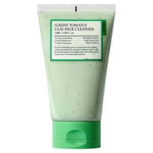 Korean FULLY pure rice/red/green tomato mud mask cleanser to remove blackheads and clean pores
