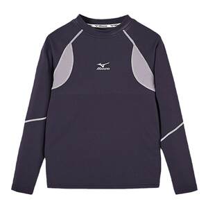
Mizuno children's long-sleeved T-shirt training suit comfortable casual outdoor sports breathable new style for boys and girls