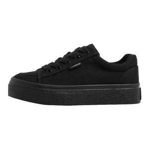 
Universal black canvas shoes for women 2026 spring new thick-soled sneakers super popular low-cut versatile sports and leisure shoes