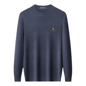 
16 colors to choose from Montagut early spring new round neck knitted bottoming shirt men's pullover sweater Z