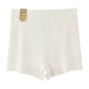 Fenteng flat -angle underwear women's pure cotton antibacterial high -waisted abdomen base safety pants girls anti -walking four -corner shorts