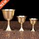 Brass Chalice Cup Wine Goblet Brass Drinking Glasses