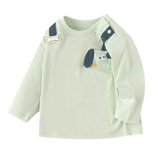 
Balabala baby long-sleeved T-shirt boys and girls tops children's spring and autumn clothing new children's clothing baby bottoming shirt