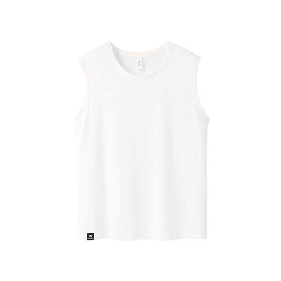 
Anzhibao [Great cool feeling] Men's vest summer cotton base underwear single piece top large size pajamas loose
