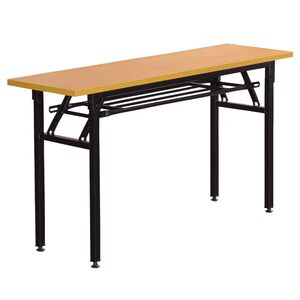 Simple folding table, conference table, stall, splicing dining table, home office, steel wood desk, desk, chair, sign in, long training table