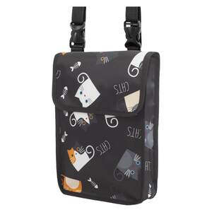 Electric vehicle hanging material bag electric bottle car front storage bag waterproof waterproof mobile phone packing objective car basket
